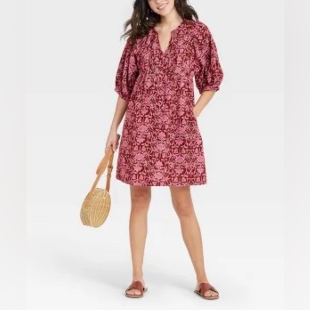 Universal Threads flora puffer sleeve dress
EUC
Medium
$15